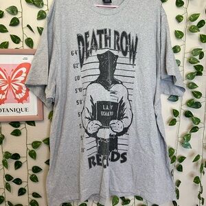 Unisex / men’s death row records tee size 5XL